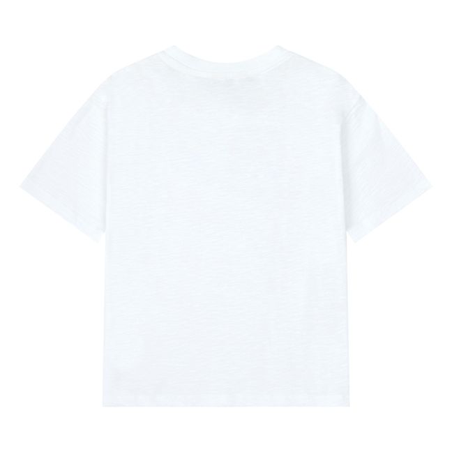 Organic Cotton Pete's T-Shirt  | Bianco