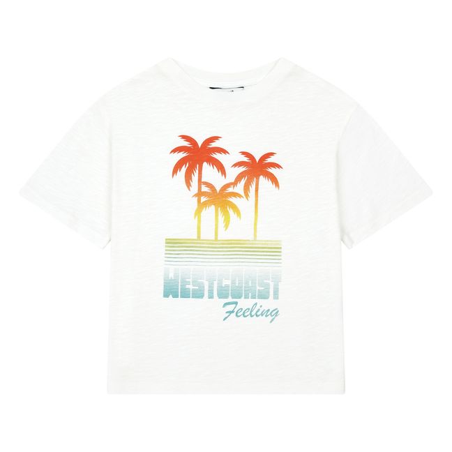 Organic Cotton West Coast T-Shirt  | Bianco