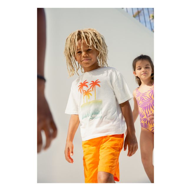Organic Cotton West Coast T-Shirt  | Bianco