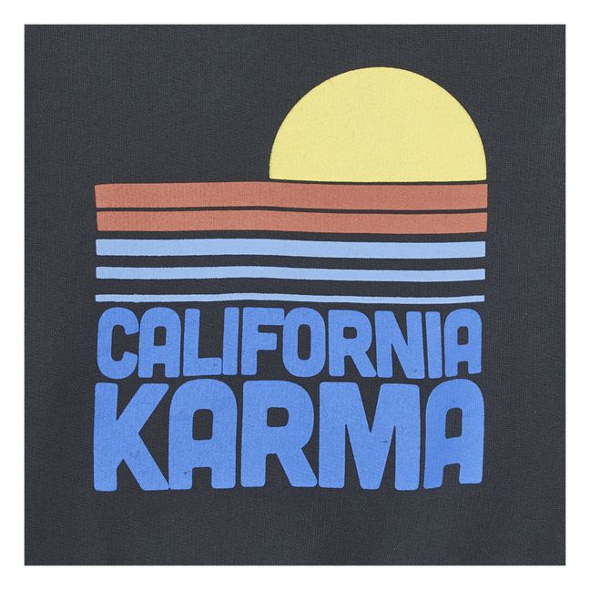 Organic Cotton California Karma Sweatshirt  | Black