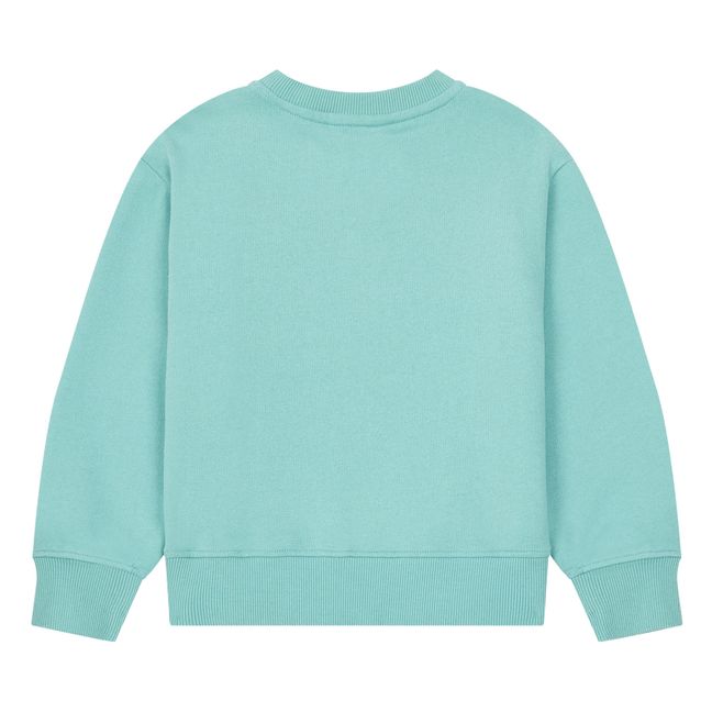 Organic Cotton Venice Sweatshirt  | Azul Turquesa