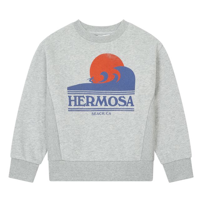 Organic Cotton Hermosa Sweatshirt  | Heather grey