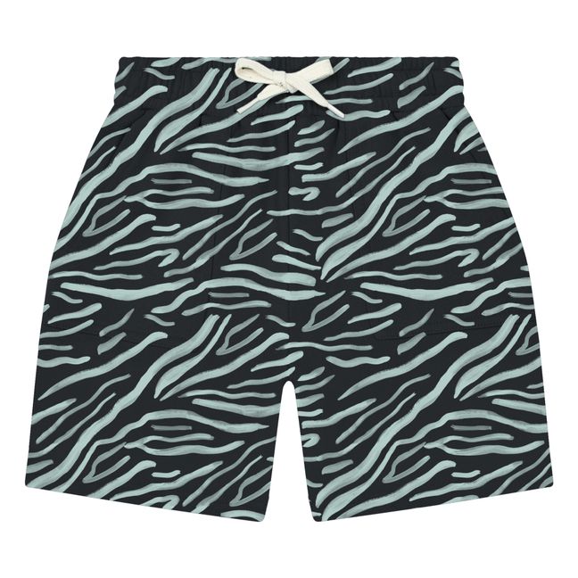 Pantalones cortos de algodón ecológico Zebra | Verde Kaki