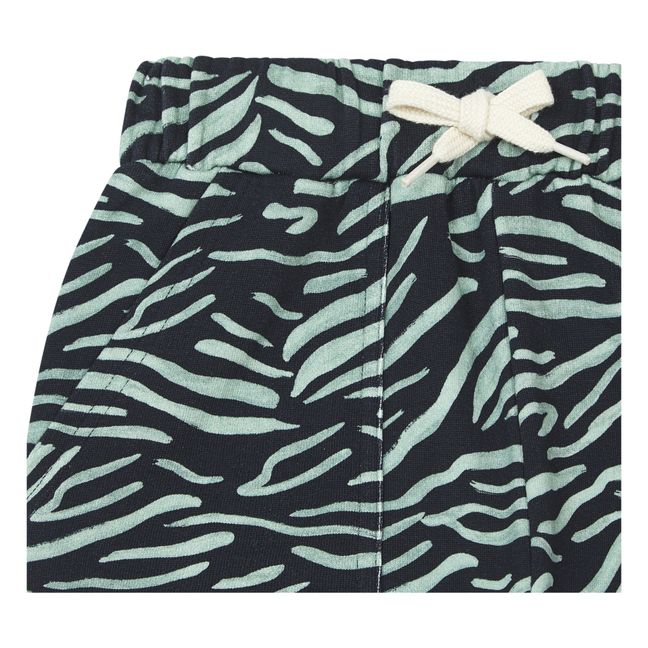 Short Coton Bio Zebra | Vert kaki