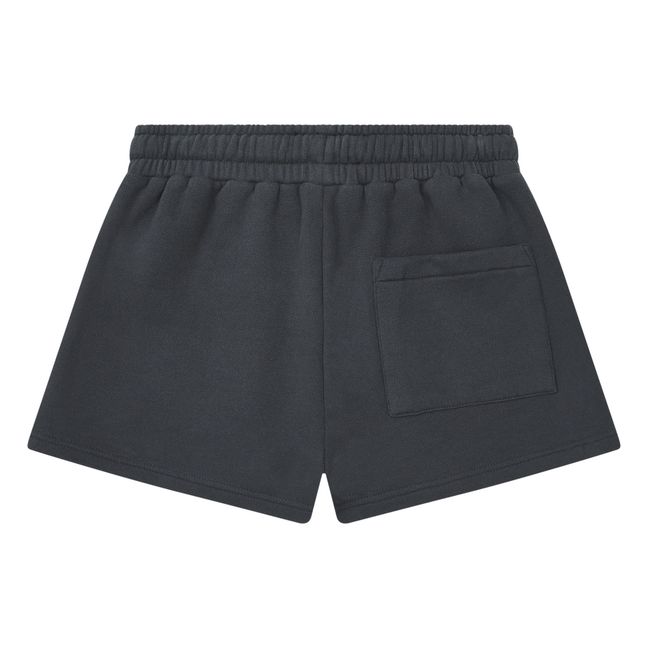 Pantalones cortos de algodón ecológico | Negro