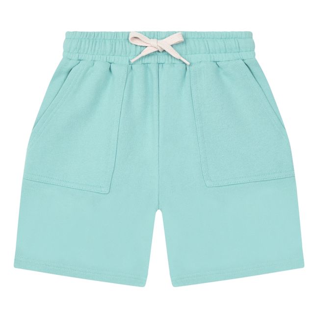 Organic Cotton Shorts | Turquoise