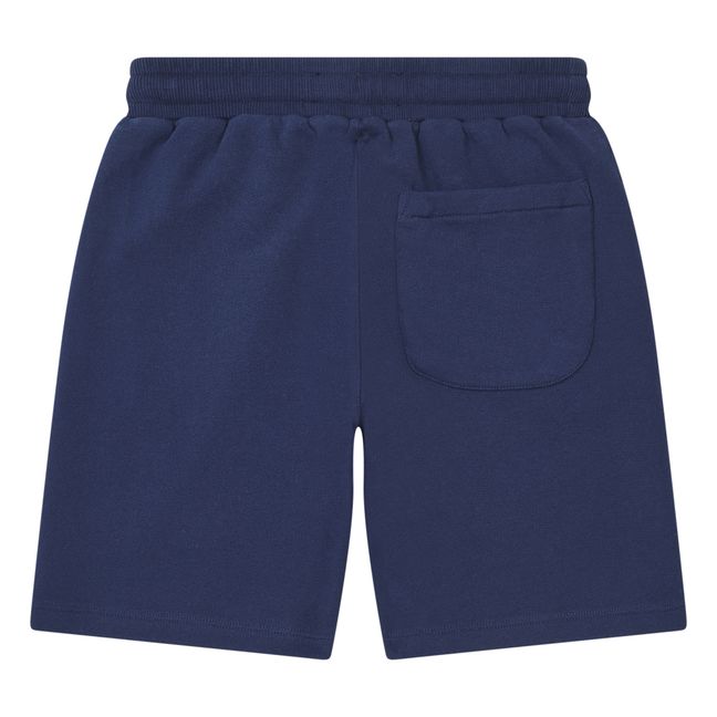 Short Long Coton Bio | Bleu marine