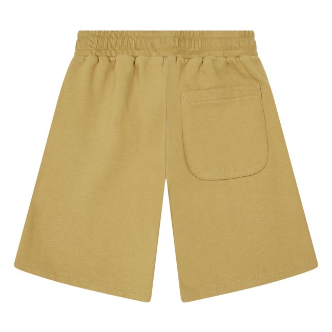 Organic Cotton Long Shorts | Kamelbraun