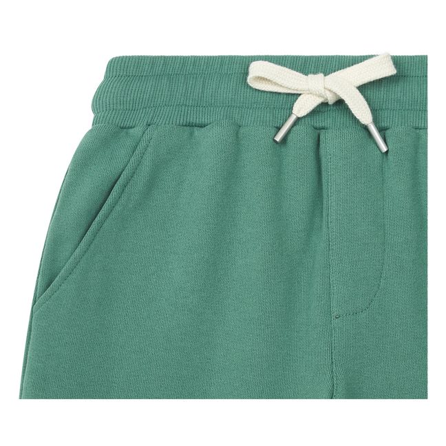 Organic Cotton Long Shorts | Verde
