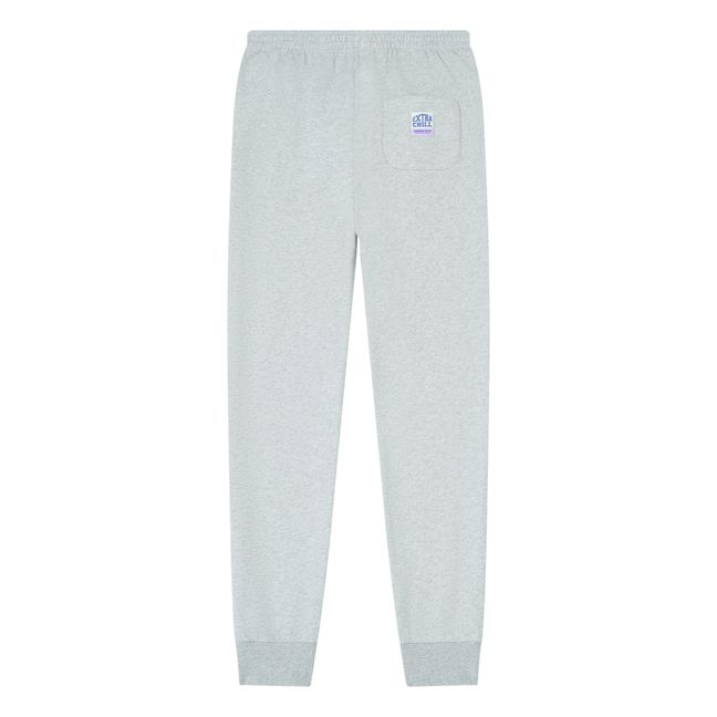 Jogger Ample Coton Bio | Gris chiné