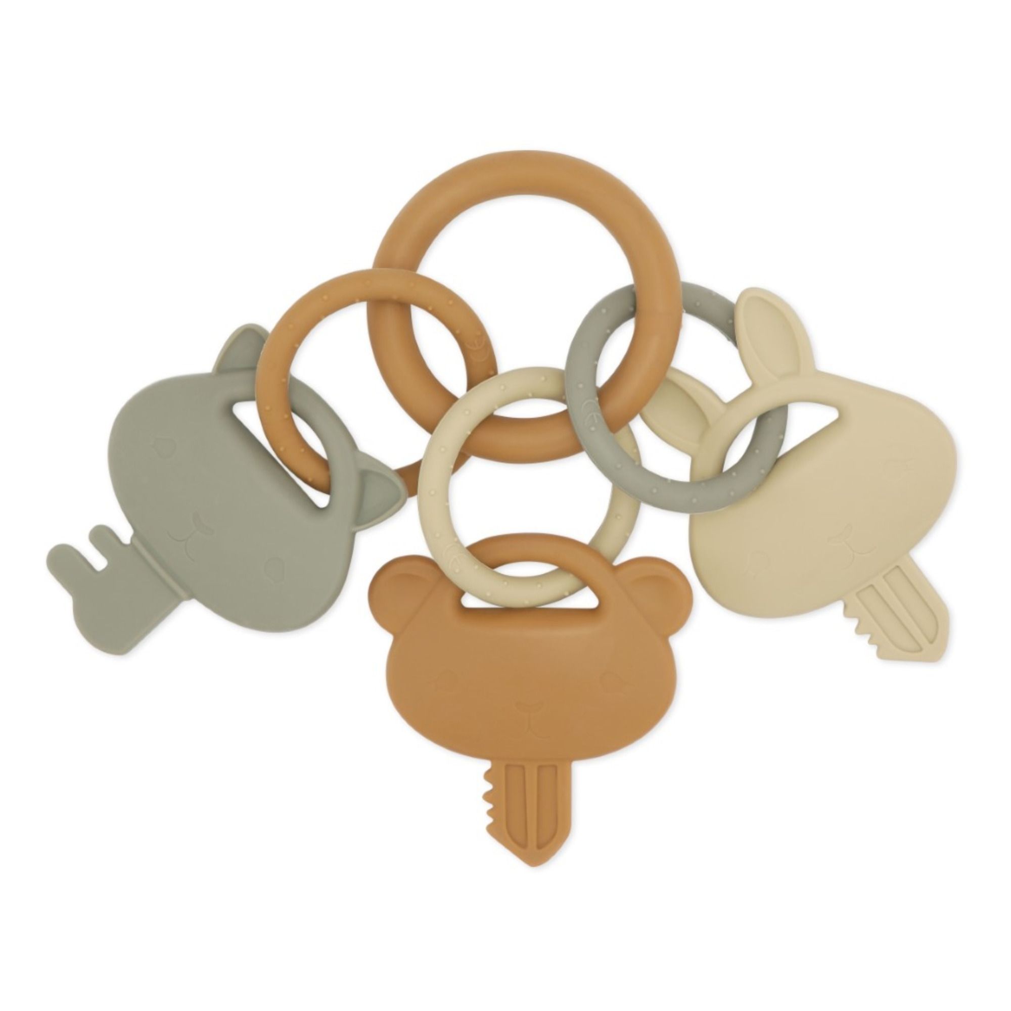 Hochet clés en silicone | Caramelo- Imagen del producto n°0