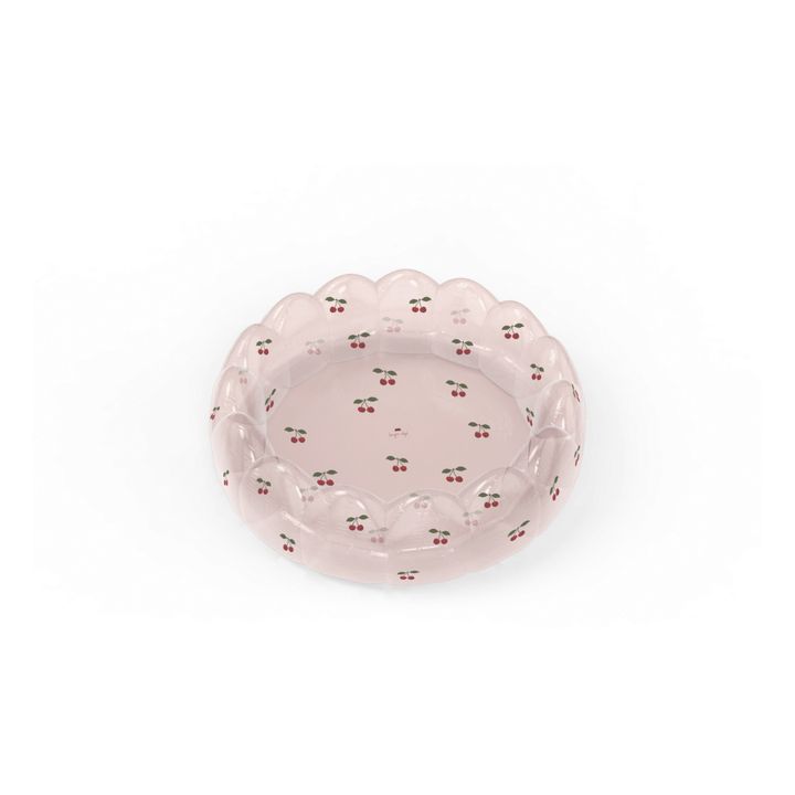 Piscina hinchable transparente Cereza | Rojo- Imagen del producto n°1