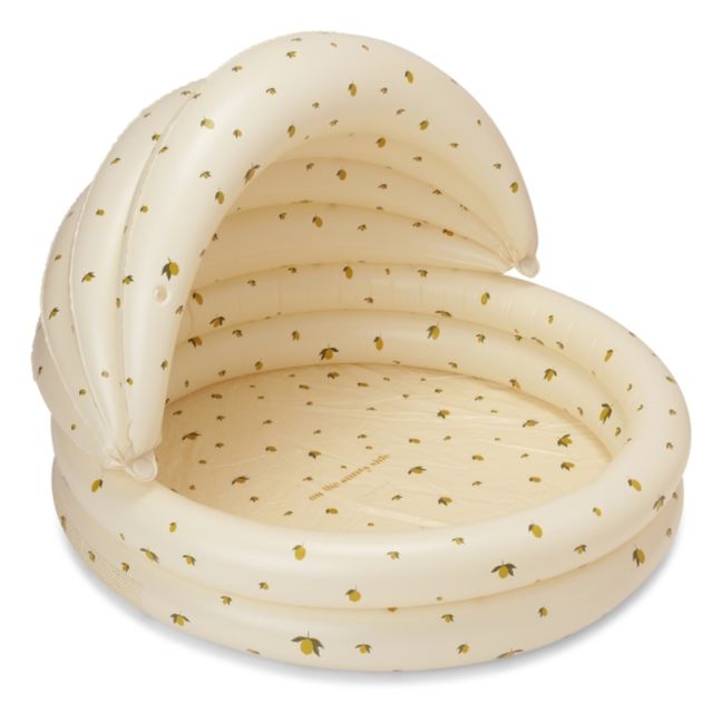 Piscine gonflable avec auvent Lemon | Jaune