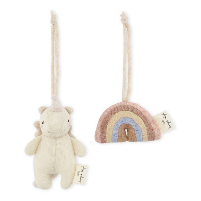 Jouets à suspendre Licorne - Set de 2 | Rosa