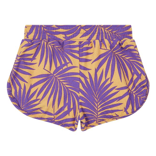 Short De Bain Imprimé Palm Trees | Lilas
