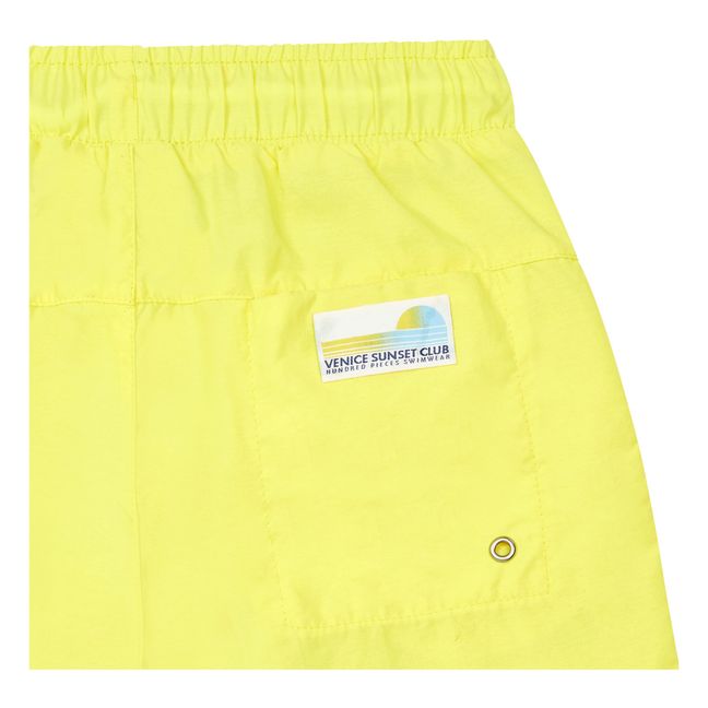 Mid-Length Swim Trunks | Yellow