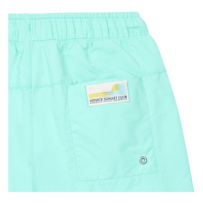 Short De Bain Mi-Long | Vert d'eau