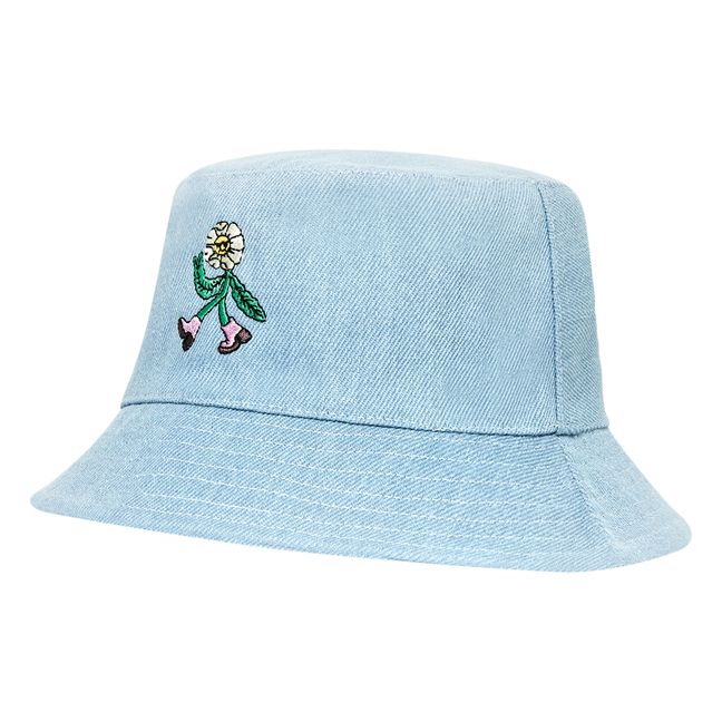 Lauren Martin Flower Bucket Hat | Blue