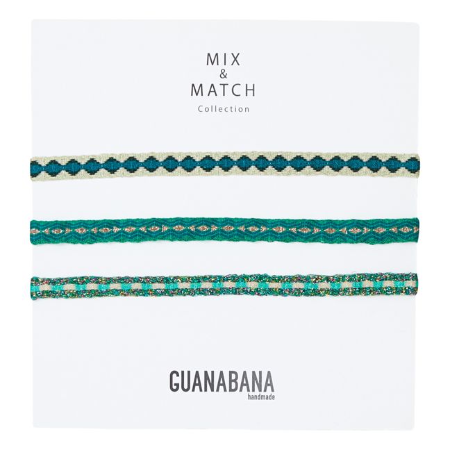Lote de 3 pulseras Argantina 120 | Agua
