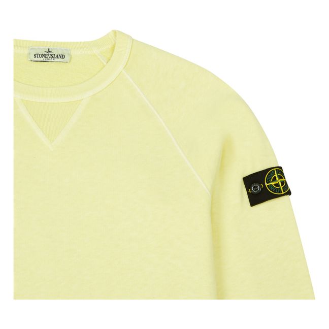 Sweatshirt | Lemon yellow