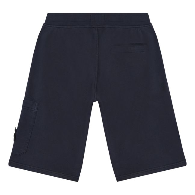 Plain Bermuda Shorts | Navy blue