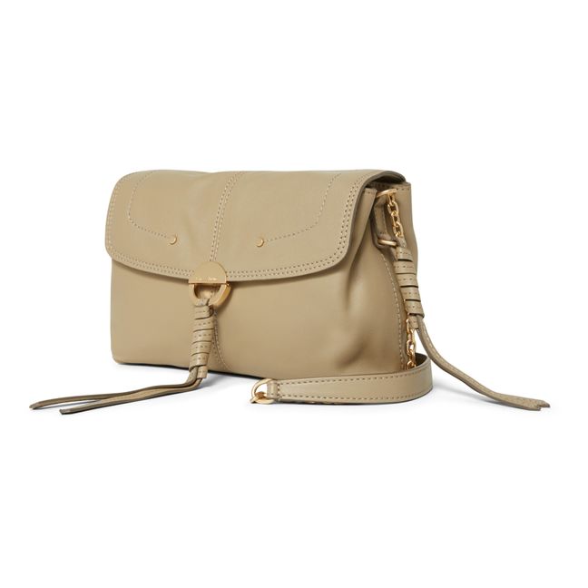 Othilia Nappa Leather Clutch | Topo