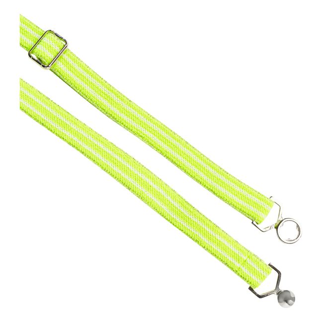 Viball Striped Belt - Women's Collection | Fluorescent green