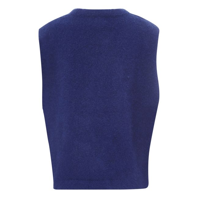Ärmelloser Pullover Derho - Damenkollektion | Blau