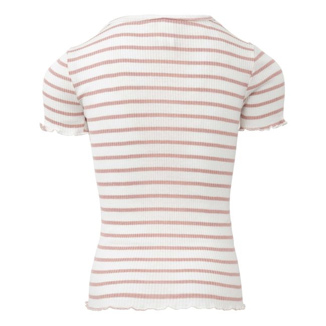 T-Shirt Blomst Seide | Seidenfarben