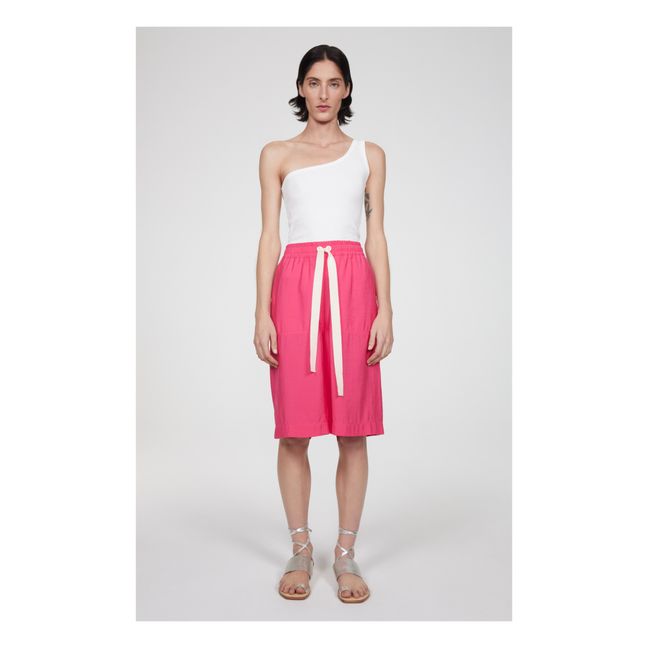 Luna Organic Cotton Top | Bianco