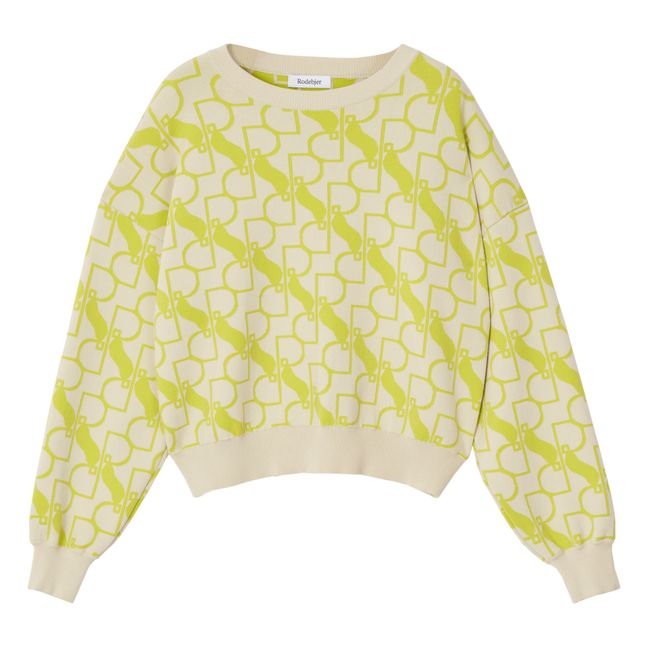 Fiore sweater | Lemon yellow