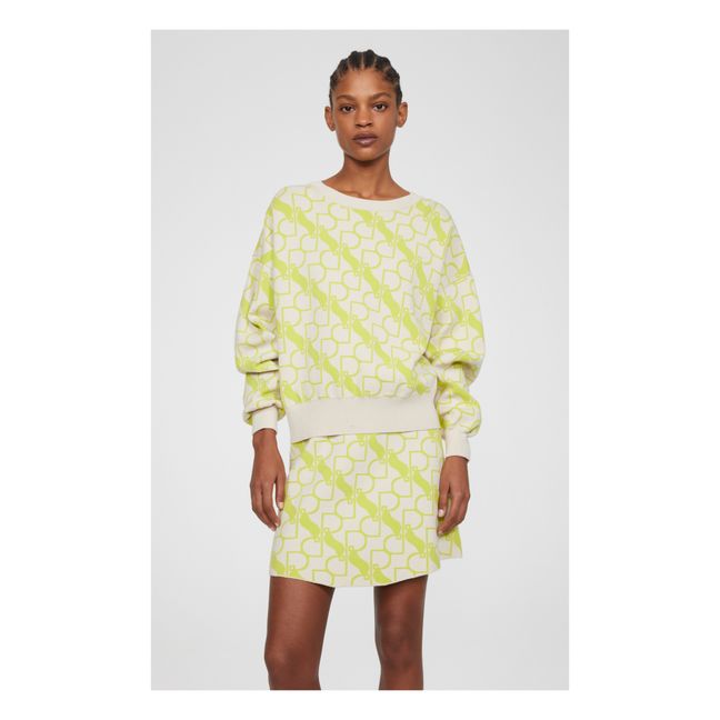 Fiore sweater | Lemon yellow