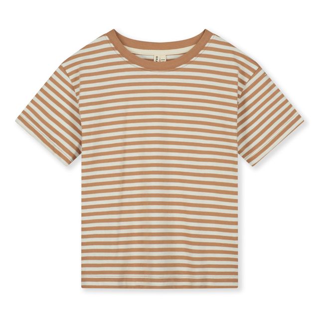 Camiseta de algodón ecológico Oversize | Rosa Viejo