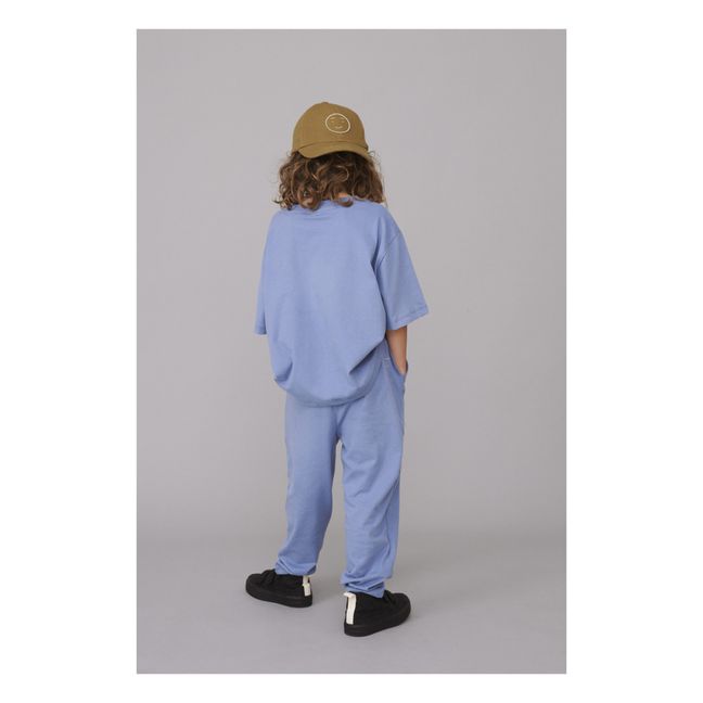 T-shirt Oversize Coton Bio | Bleu