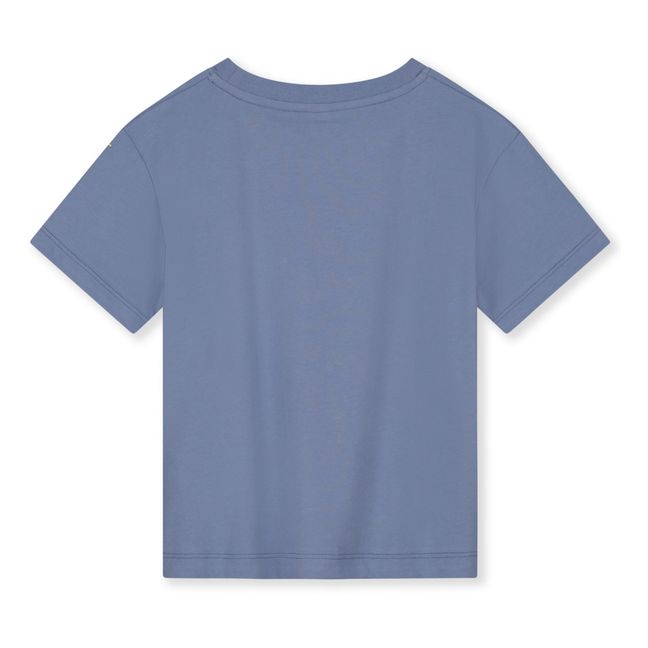 T-shirt Oversize Coton Bio | Bleu