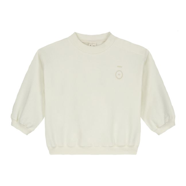Organic Cotton Baby Sweatshirt | Ecru