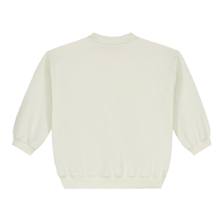 Organic Cotton Baby Sweatshirt | Ecru- Product image n°1