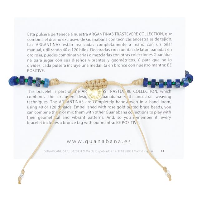 Armband Steinbock | Blau