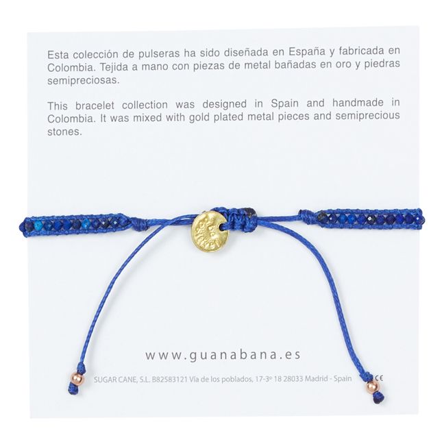 Bracelet Canis | Lapis-lazuli