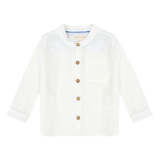 Amod Organic Cotton Muslin Shirt | Crudo