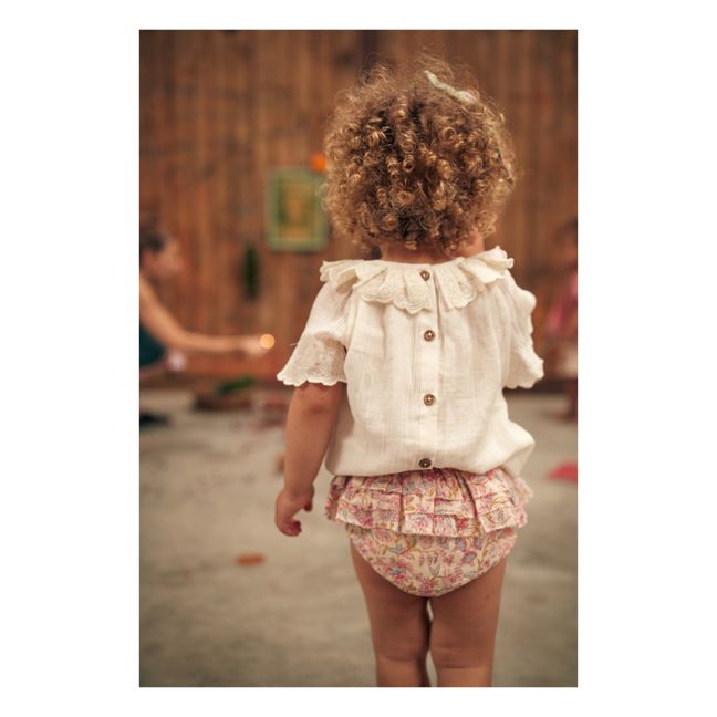 Antoinette Organic Cotton Blouse | Seidenfarben