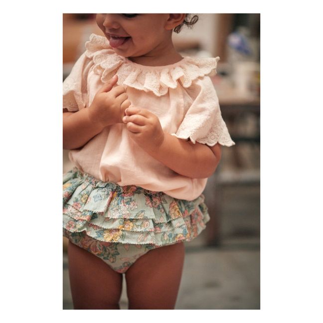 Antoinette Organic Cotton Blouse | Blassrosa