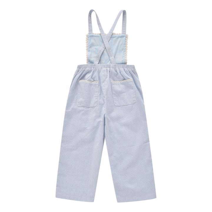 Vidya Striped Overalls | Blu- Immagine del prodotto n°3