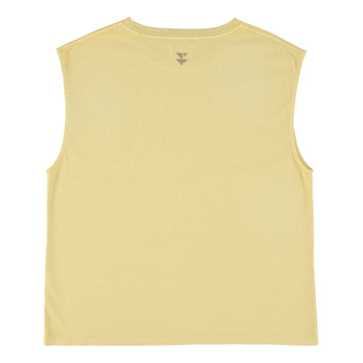 T-Shirt Sophie Coton Bio | Jaune pâle- Image produit n°5
