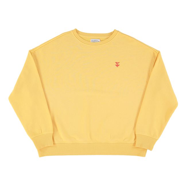 Sweat Julie Coton Bio | Jaune