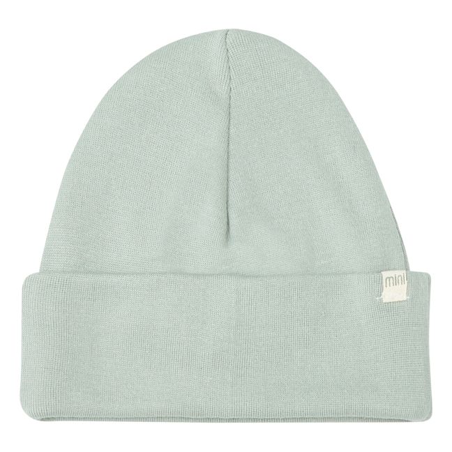 Gorro de algodón orgánico Filur | Gris verdoso