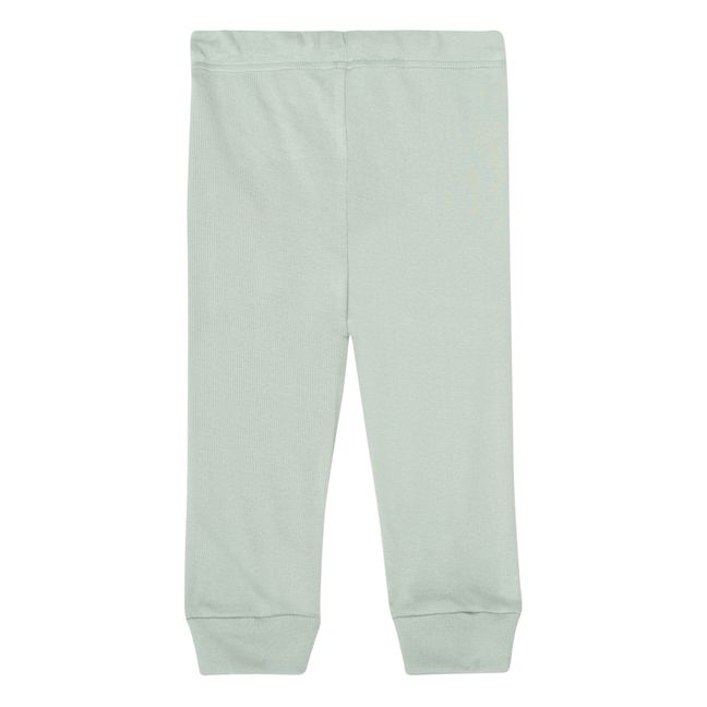 Finland Organic Cotton Sweatpants | Grey-green