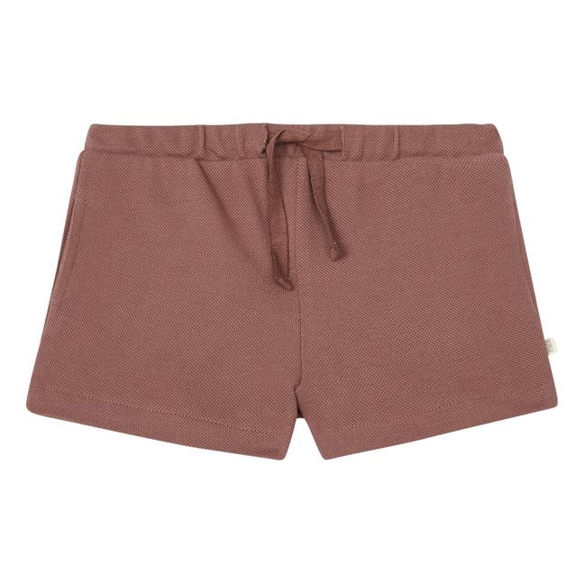 Shorts Ejby Bio-Baumwolle gesteppt | Altrosa