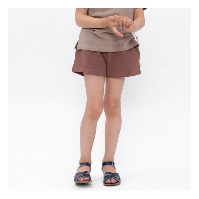 Shorts Ejby Bio-Baumwolle gesteppt | Altrosa
