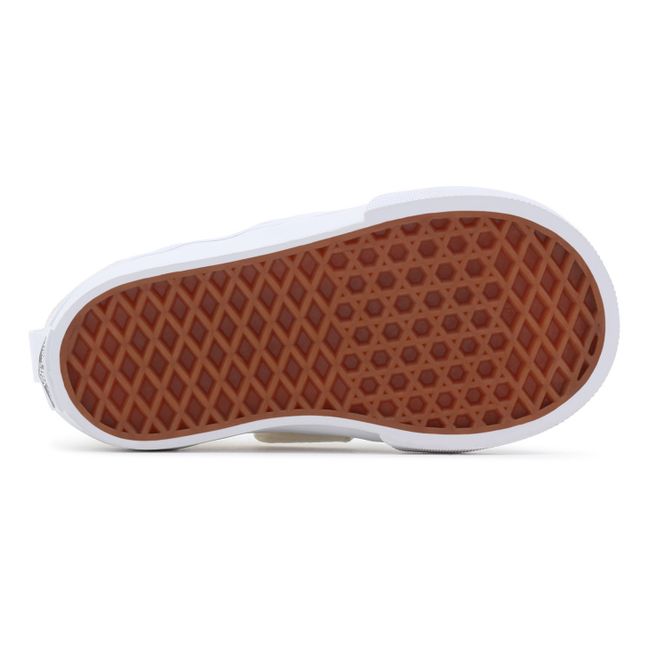 Baskets Slip-On Glitter | Blanc